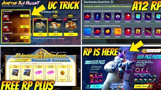 BGMI CHEAP UC UP TRICK | GET FREE A12 ROYAL PASS | ROYAL PASS A12 1 TO 100 REWARDS | FREE UC TRICK screenshot 2