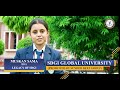 SDGI GLOBAL UNIVERSITY, GHAZIABAD. BBA (Hons.) (4 years course) .Admission 2023-24.