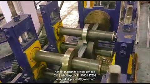 False ceiling roll forming machine, POP Ultra Gypsum machine +91 91004 37609 / +91 80080 15644