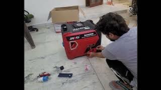 Senci 6 kVa जनरेटर अनबॉक्सिंग और पहली शुरुआत..