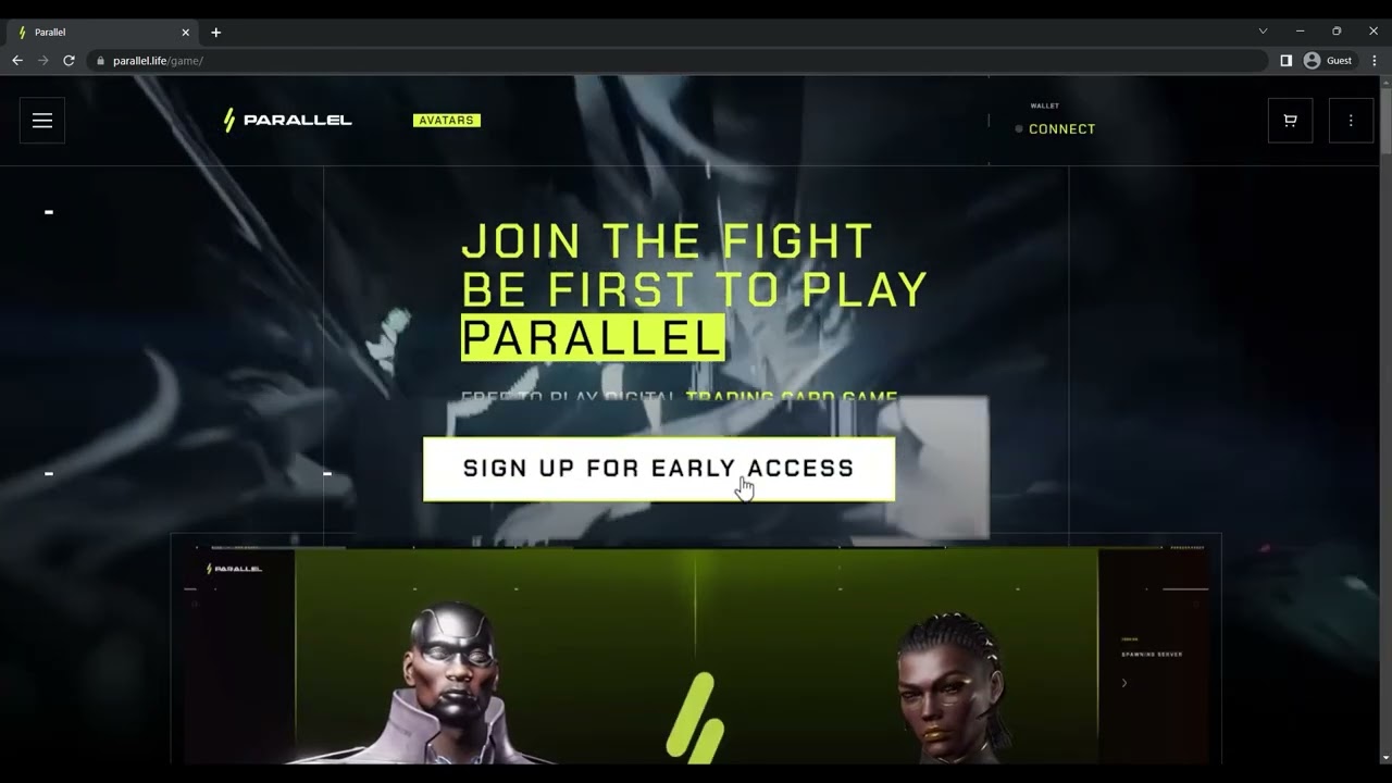 Parallel How to Sign up for Early Access