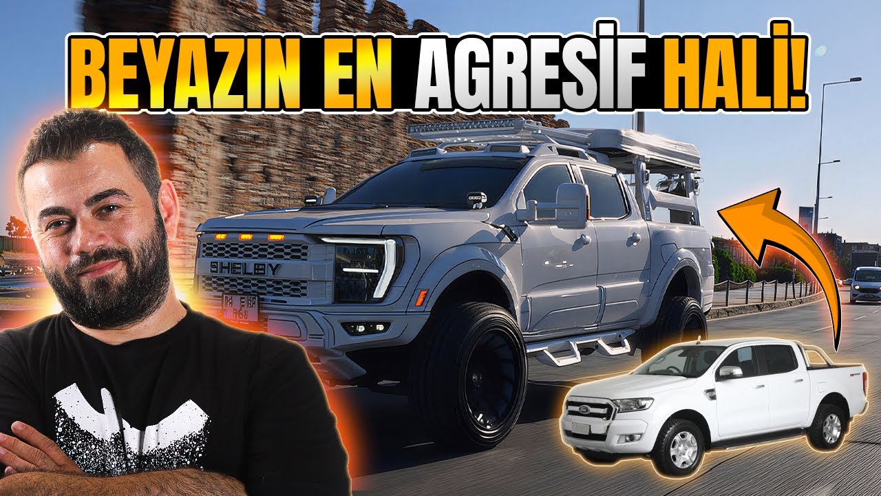 Beyazın En Agresif Hali! | Ford Ranger SHELBY | Aksoy Tuning