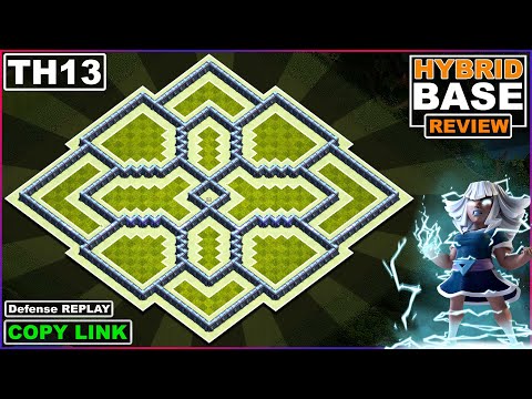 Video NEW BEST! Town Hall 13 (TH13) Base 2022 COPY LINK |... - youtube