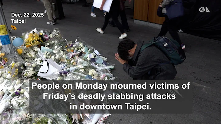 Mourners gather at attack sites after deadly Taipei stabbing spree