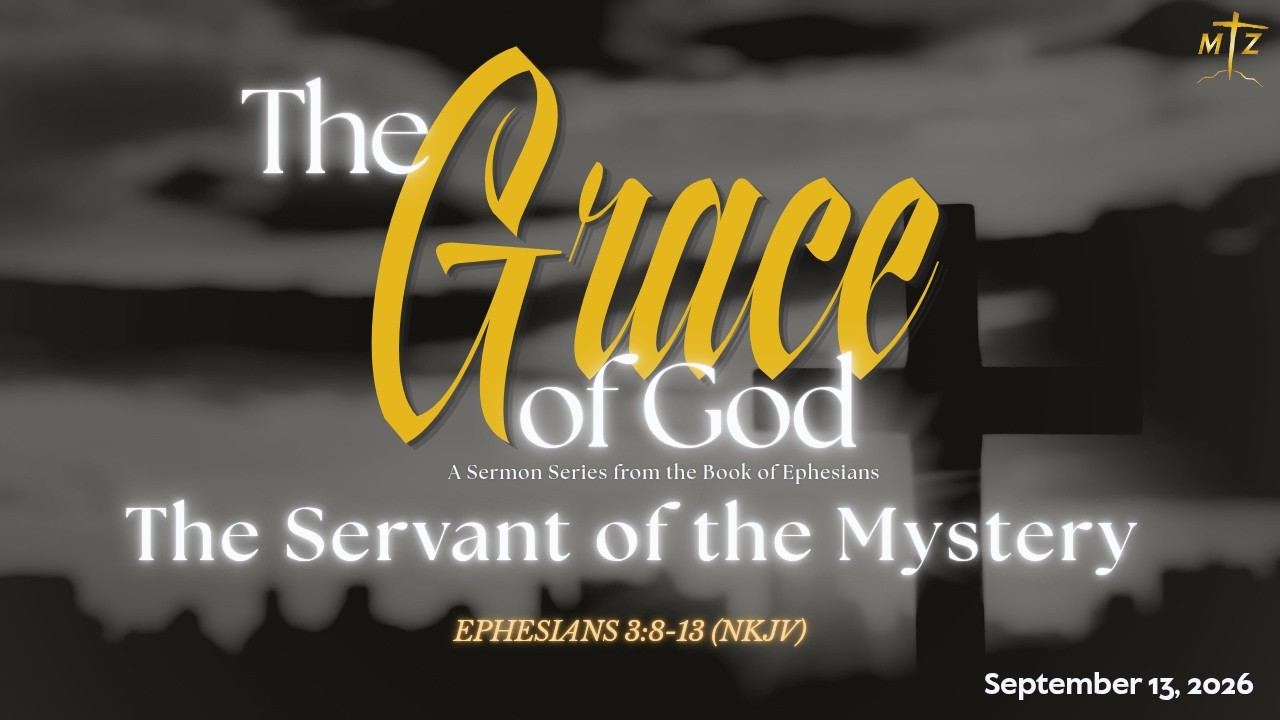 The Servant of the Mystery   09/13/26