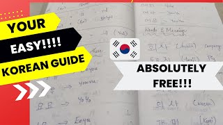 ??KOREAN FOR BEGINNERS - FREE course + Certificate 
