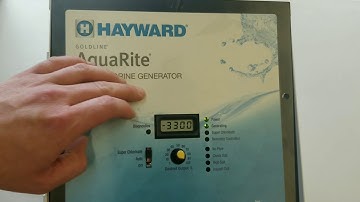 How to perform a Salt Reading Calibration on your Hayward Aquarite System