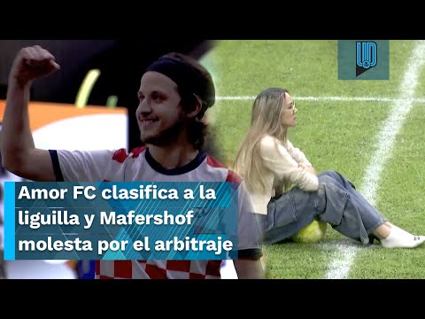 Amor FC clasifica a la liguilla y Mafershof hace protesta por el arbitraje de la People's League