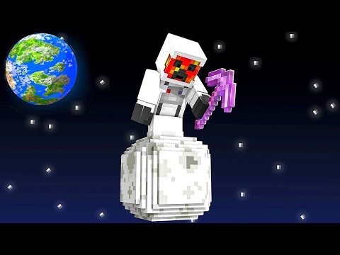 TRAVELLING TO MOON in Minecraft