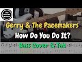 Gerry And The Pacemakers - How Do You Do It  - Bass cover with tabs - 60's number ones