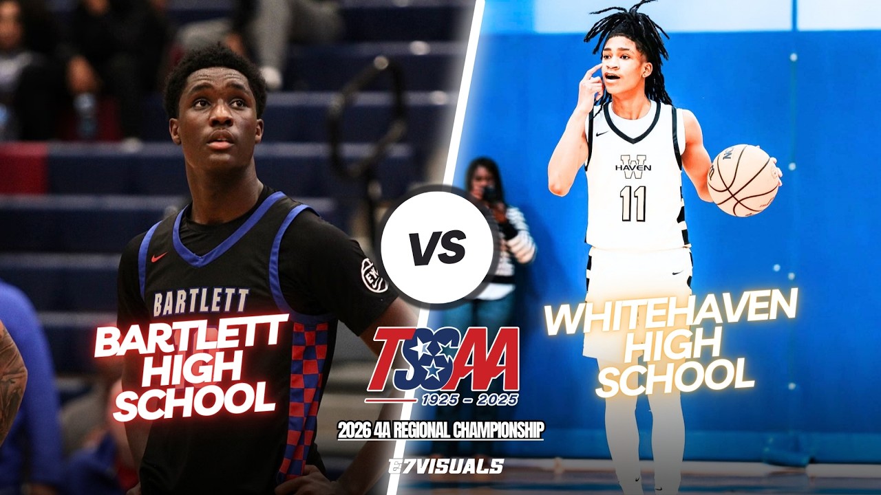 Bartlett Gets Revenge On Whitehaven In the 4A Region Championship! It Was PACKED! Game of the YEAR!