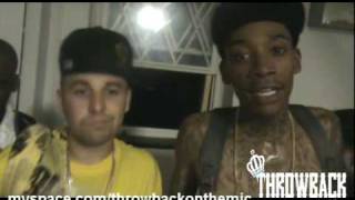 THROWBACK & WIZ KHALIFA BACKSTAGE AT PSU