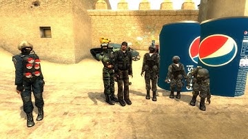 Counter strike Condition Zero Deleted Scenes Traditional Chinese Militia + Random weapon#1