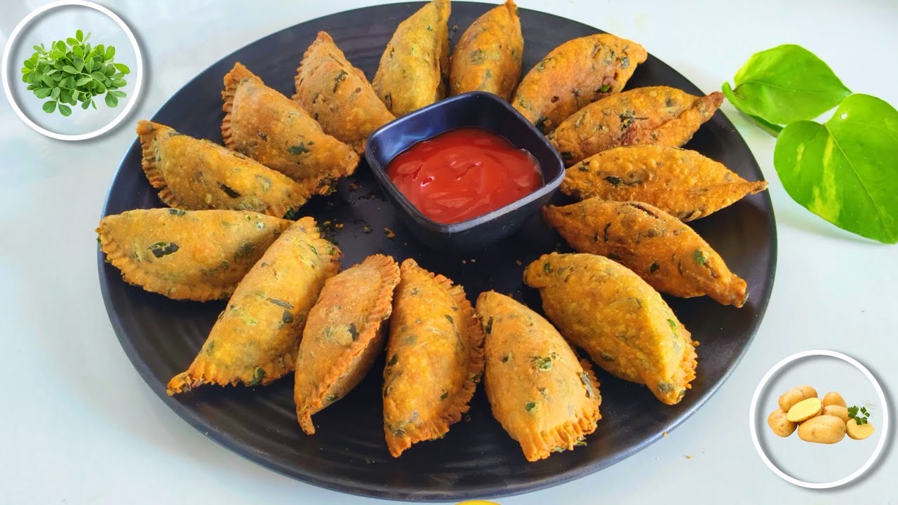 आलू 🌿 से बना गुझिया 😱 | Healthy Nashta 😋