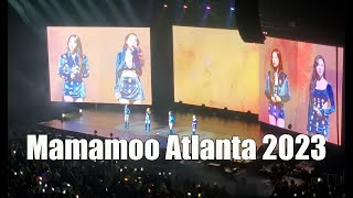 Mamamoo Atlanta MYCON USA Tour 2023 - State Farm Arena - Part 6 kpop