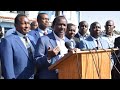 LIVE!! Azimio releasing urgent Press briefing after Ruto