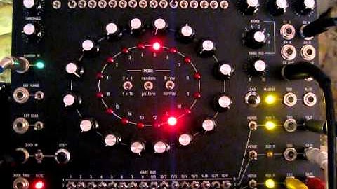 Klee Sequencer MOTM Demo Analog Synth Cut 1