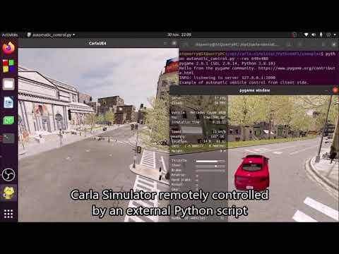 4G/LTE PYXIS Robocar #Ep35 – CARLA and AIRSIM simulators first tests