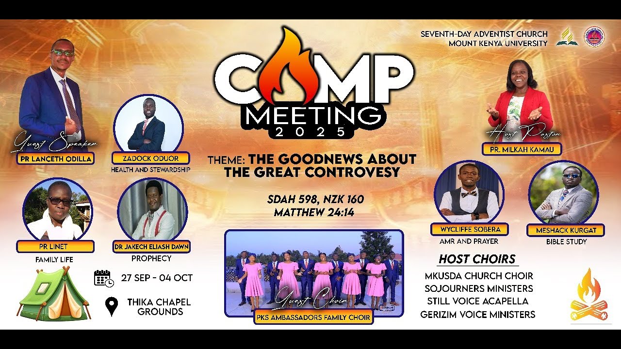 MKUSDA CAMP MEETING DAY 2 AFTERNOON SESSION - YouTube