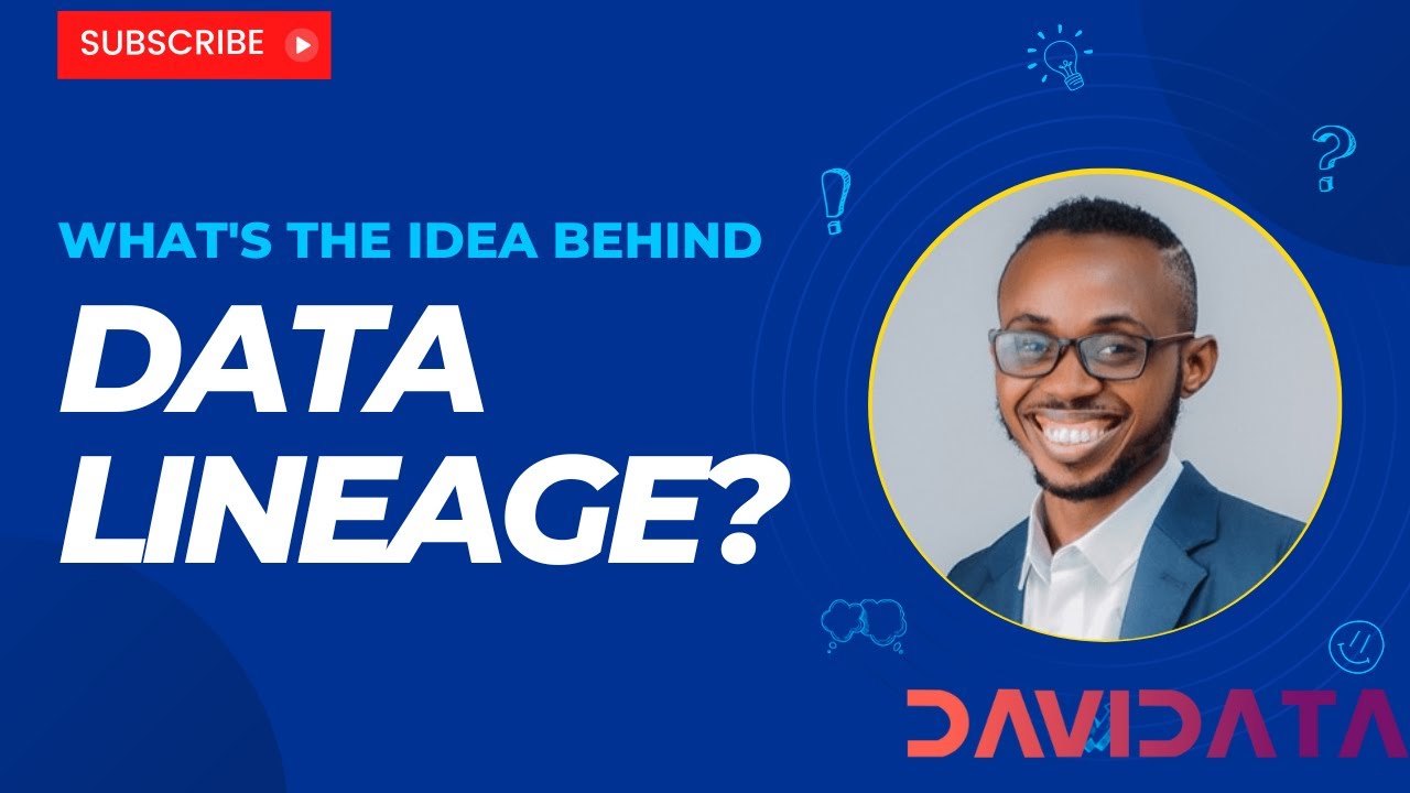 Understanding Data Lineage | David Data - YouTube