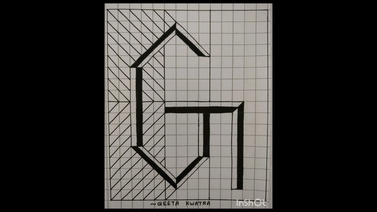 Drawing of 3D Art 128(Step by Step)