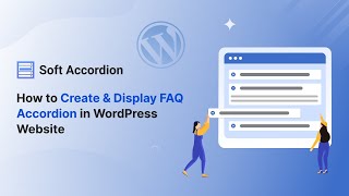 How to Create & Display FAQ Accordion in WordPress Website screenshot 1