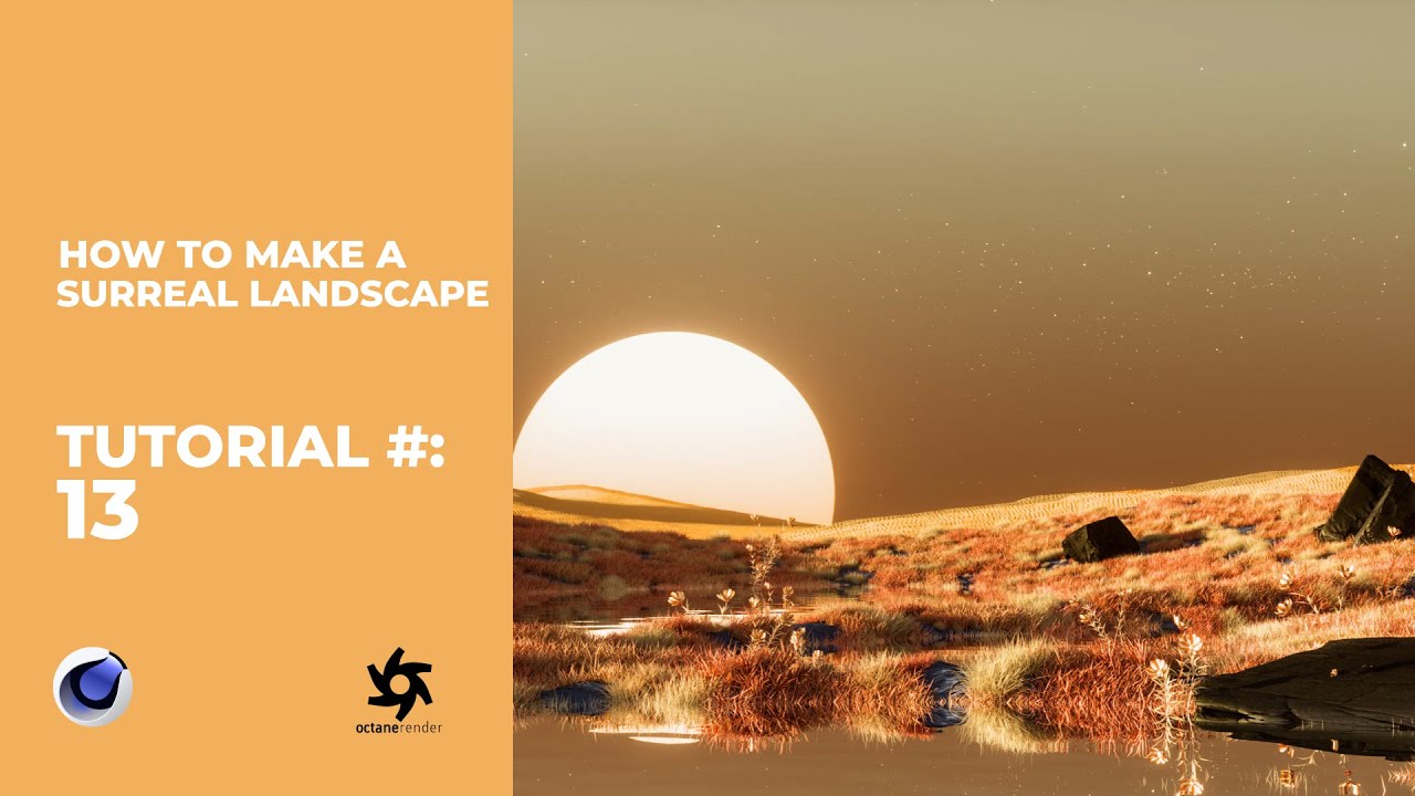 How To Make a Surreal Landscape - Cinema 4D & Octane Tutorial - YouTube