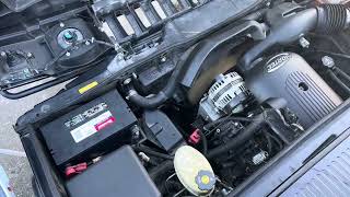 What do you think this sound is? Check engine light came on H2 2005 #hummer #hummerh2 