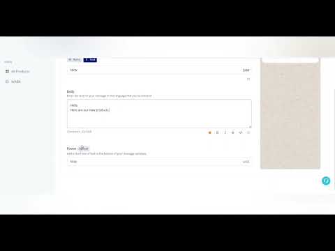 How to create a MPM(Multi Product Message) Template | Yeti - Social Media Sales Automation Tool