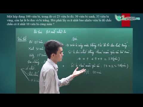 Video [Toán lớp 5] - Bài toán bịt mắt nhặt bi - Thầy Nguyễn... - YouTube
