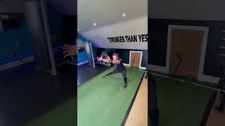 Lateral squat with punchout