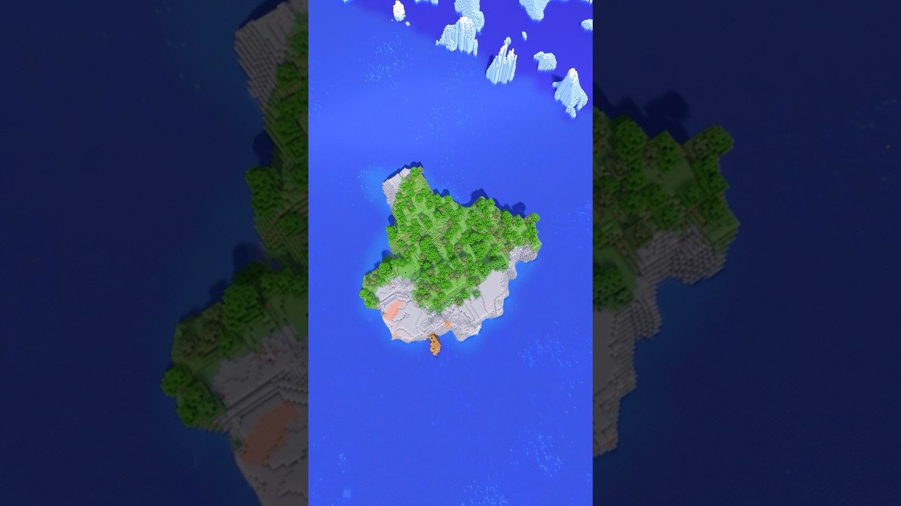 Сможете ли вы выжить на этом заброшенном острове выживания в Minecraft?