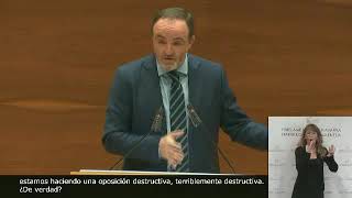 Oposición Constructiva. Javier Esparza (18/03/2021)