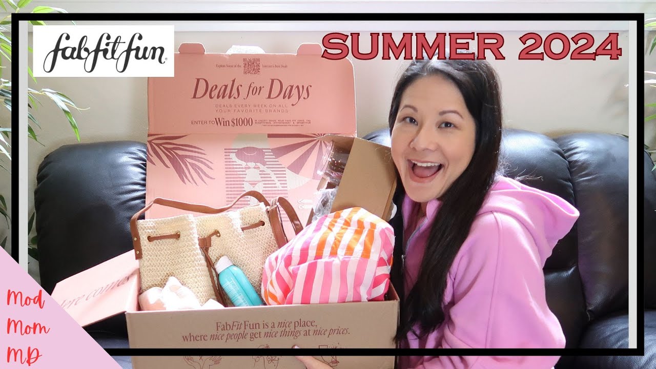 FabFitFun Summer 2024 Unboxing Customization & AddOns Not