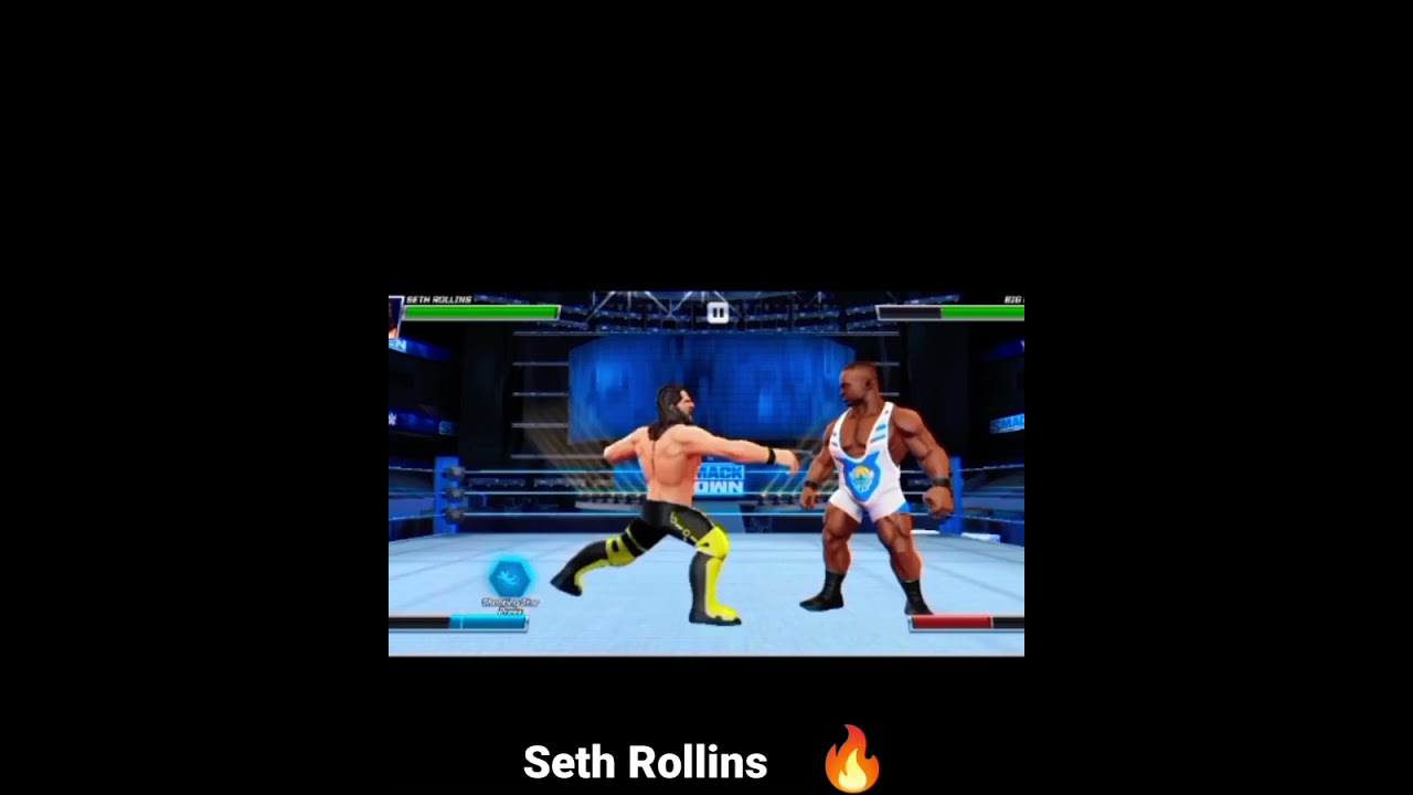 SETH ROLLINS BURNING IT DOWN 🔥👆  