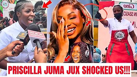 See How Jux Wife Priscilla & Son RAKEEM Surprised Hilda Baci as She Breaks Guinness World Record 🔥