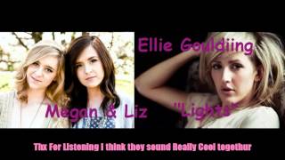 Megan Liz And Ellie Goulding Perform Lights