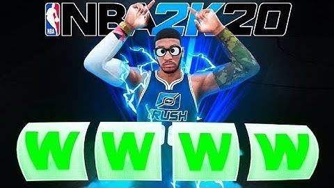 MY 99 OVR PASS-FIRST WING DOMINATED THE RUSH 1V1 EVENT IN NBA 2K20! BEST JUMPSHOT & BUILD 2K20!