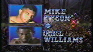 Mike Tyson vs Carl Williams - ENTIRE HBO PROGRAM