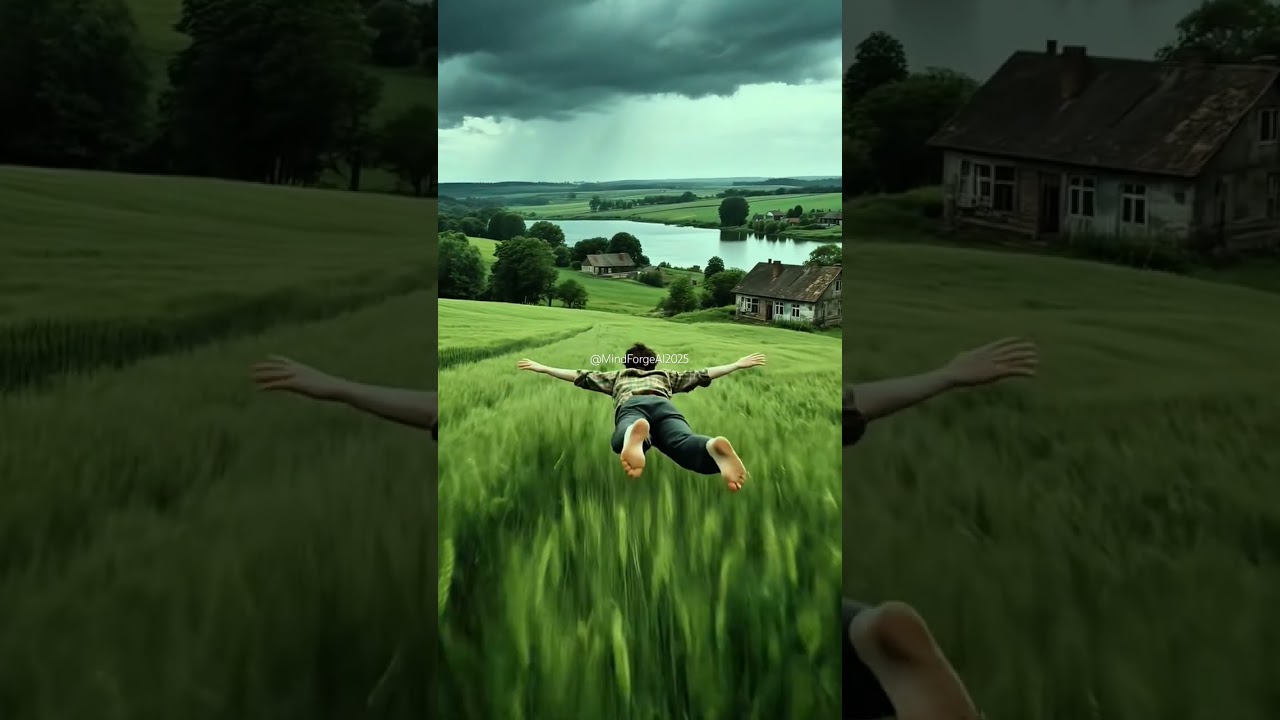 This Man Is FLYING?! AI Makes It Look REAL! 