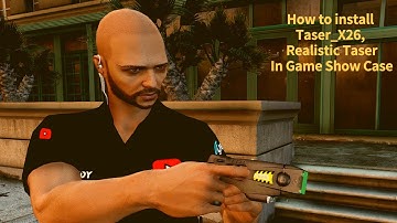 How to install Taser X26, Realistic Taser