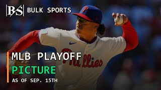 MLB Playoff Picture · As of SEP. 15TH: Every Seed + Both Brackets