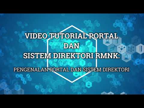 [1] TUTORIAL PORTAL DAN SISTEM DIREKTORI RMNK