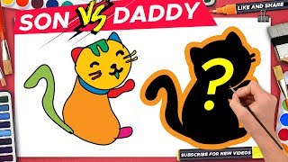 Cute Cats & Lazy Kitten Coloring Pages │How To Draw & Coloring For Kids │ Art Challenge #93