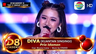 Diva (KUANTAN SINGINGI) - Pria Idaman | Konser Audisi D'Academy 8 Top 17 Group 1