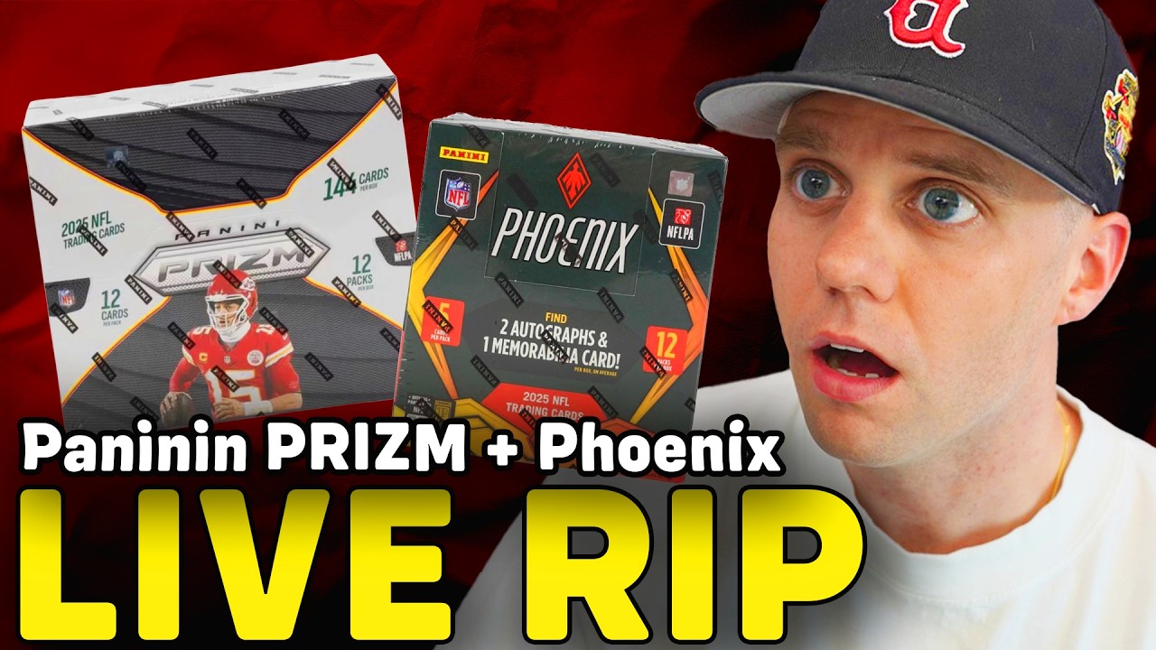 LIVE RIP: 2025 PRIZM FOOTBALL & PHOENIX FOOTBALL - YouTube