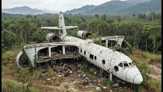Design Concept: Private Jet Left Abandoned for Years Becomes a Luxury Mansion