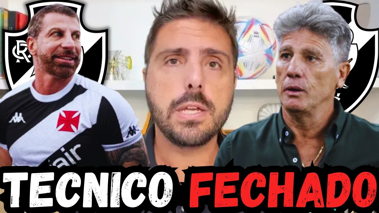 🚨URGENTE🚨OFICIAL! VASCO ACERTA COM NOVO TECNICO NESSA MANHÃ!
