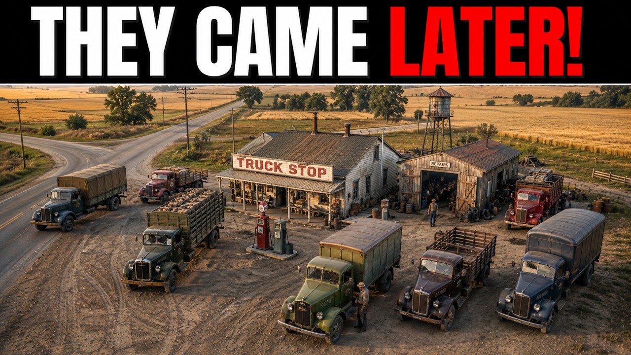 How Truck Drivers Survived Long-Haul Trips Before Truck Stops Existed