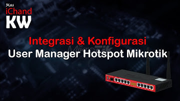 Integrasi & Konfigurasi User Manager Hotspot Mikrotik